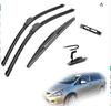 Geeignet für Honda Fit Scheibenwischer 21+14+14 Honda Jazz 2002-2008 Vorder- und Heckscheibenwischer
