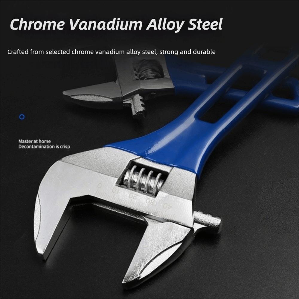 6/8inch Adjustable Spanner Short Handle Hand Tool Universal Bathroom Wrench Repair Tool