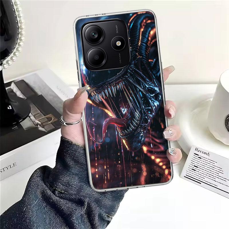 Coole A-Alien X-Xenomorph Weiche Handyhülle Für Xiaomi Redmi Note 15 14 14S 13 12 Pro Plus 12S 11 11S 11E 10 10S 11T 5G Fundas Coqu
