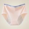 Plus Size Leak-Proof Menstrual Cotton Panties - Antibacterial, 200 Lbs Support, Aunt Sanitary Underwear for Women