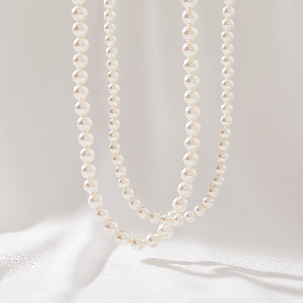 [Dorocy] 14K Classic Pearl Bead Necklace (6mm)_Basic Decoration