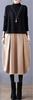 [YUANYUAN] Donking Dress Women's Gathered Dress Winter Dress Knee-Length Spring Autumn Winter Long Sleeve Color Matching Casual Relaxed Stylish Adult