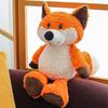 35cm Cute Cartoon FoxDoll Forest Animal Plush Toy Catching Machine Doll Children's Birthday Gift