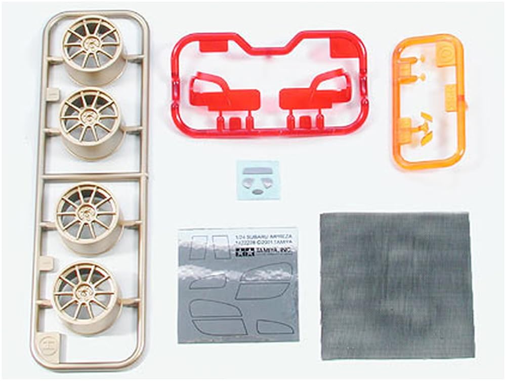 Tamiya Sports Car Series 240 Subaru Impreza WRC 2001 Plastic Model Kit 24240 1/24 No.