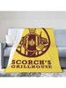 Titanfall 2 Scorch Grill House Logo Presentes Manta Pequena de Flanela Ultramacia Superfina
