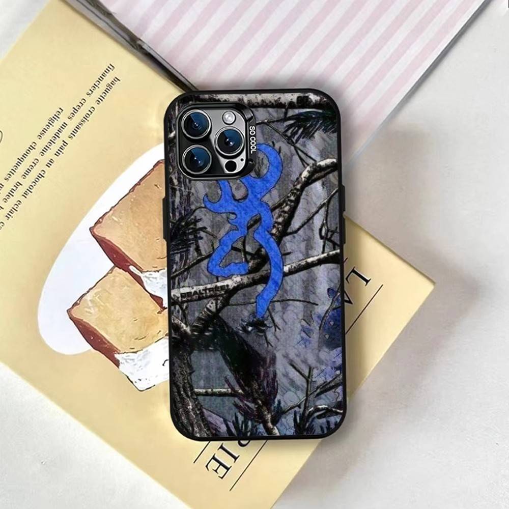 Jagd Camo Handyhülle Für iPhone 17,16,15,14,13,12,11 Plus,Pro Max,XS,Farbig Silberbeschichtete Innenabdeckung