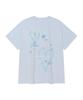 AMES-WORLDWIDE Heart Pixel Art Tee Blue