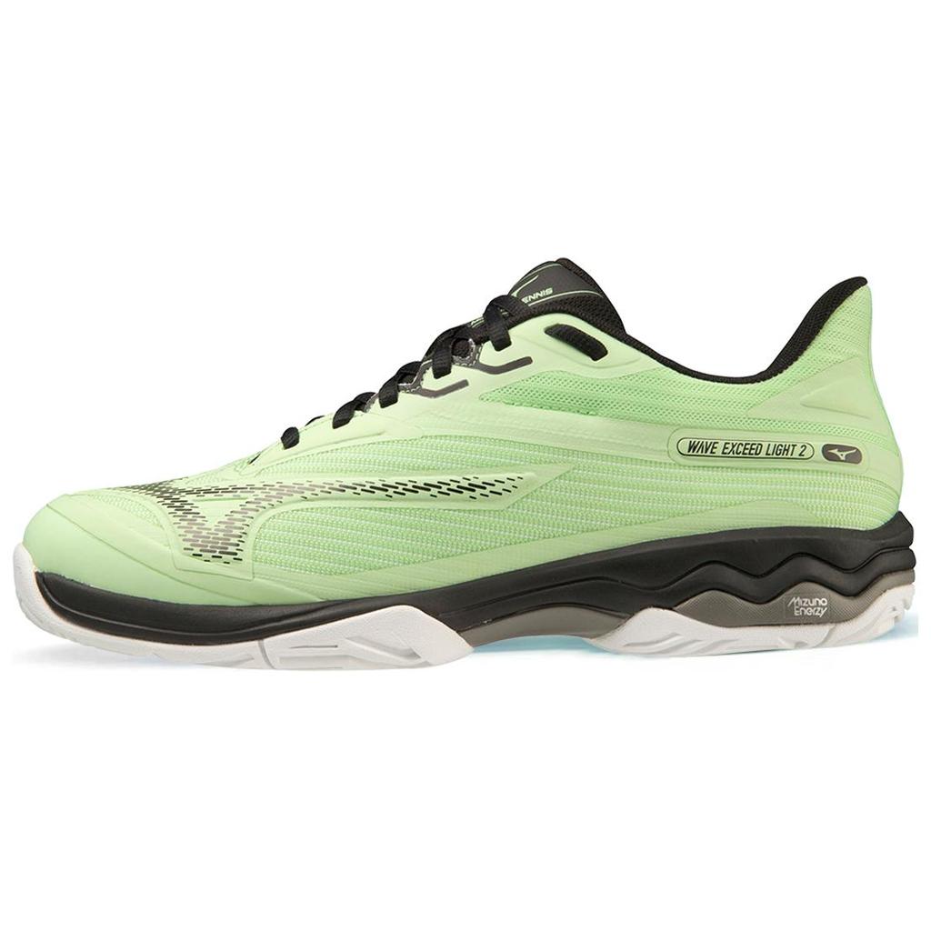 Mizuno Wave Exceed Light 2 Lightweight Durable Low-Top Tennis Shoes Unisex Sneakers Green 61GA231839