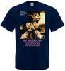 An American Werewolf In London V.6 T Shirt Navy Movie Poster All Sizes