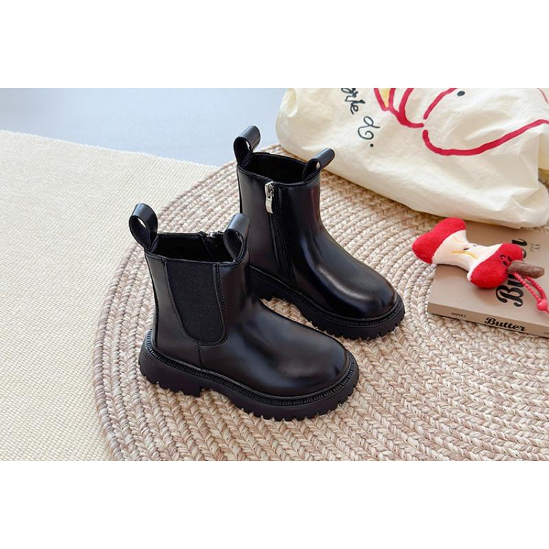 Girls Martin Boots Autumn Short Boots British Style Kids Fashion Boots