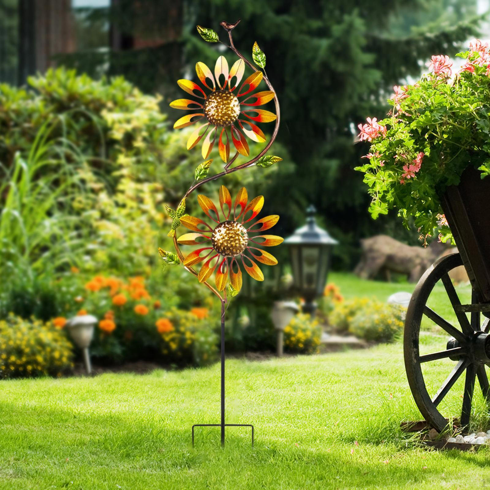 

Уличный Ветер Двор Украшение Креативный, Декоративный, Погодоустойчивый, Подарок, Ветряная мельница для сада