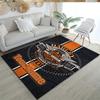 Harley-davidson Motorcycles Personalized Name Area Rug Perfect for Outdoor Bedrooms Foyer Living Rooms Anti-slip Rug Anime Office Decor