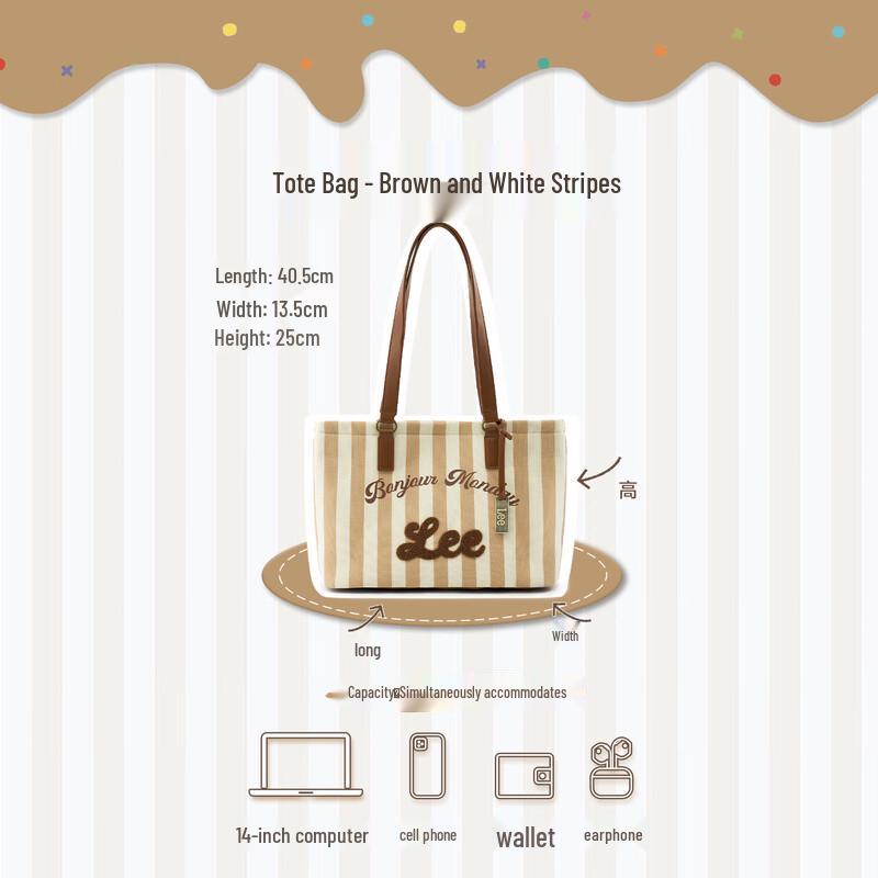 Lee 2026 Women's Trendy Large Laptop Tote Bag