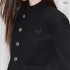 unifree Unisex Embroidered Stand-Collar Straight Fit Jacket