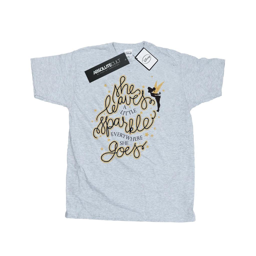 Disney Mens Tinkerbell Stars T-Shirt