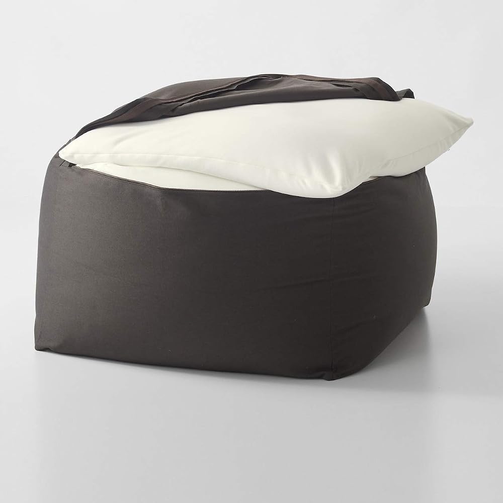 MUJI Body-Fitting Sofa Refill Cushion, Polyester, 1kg, 82960501