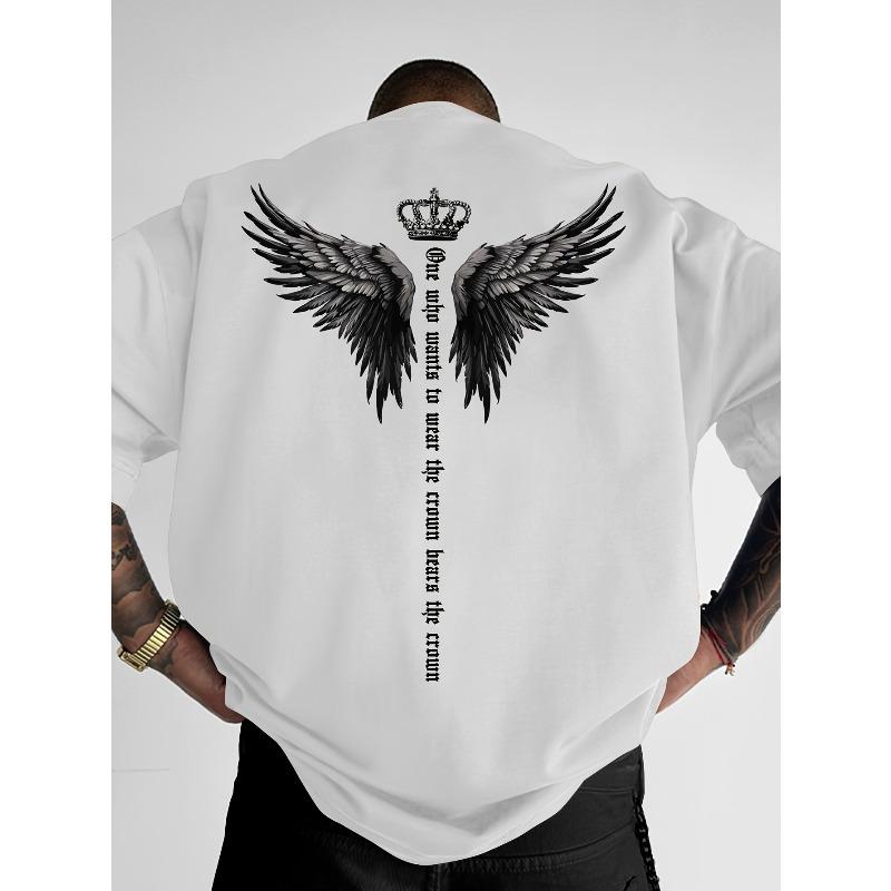 Men S Novelty Shirts Just Ride Pattern Men S T-Shirt, Regular Style, Round Neck Four Seasons Casual T-Shirt S белый