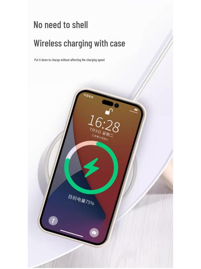 IPhone Hülle: Holzmaserung im chinesischen Stil mit Drachenmotiv, magnetisch, kompatibel mit Modellen 12-16