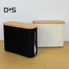 Toilet Paper Storage Basket Organizer with Lid Dustproof Large Capacity Bathroom Toilet Paper Storage Organizer Free Standing Holder