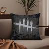 Games D-Dead b-by d-Daylight Pillow Case Anti-dustmite Pillowcase Invisible zipper silky short plush Sofa cushion cover