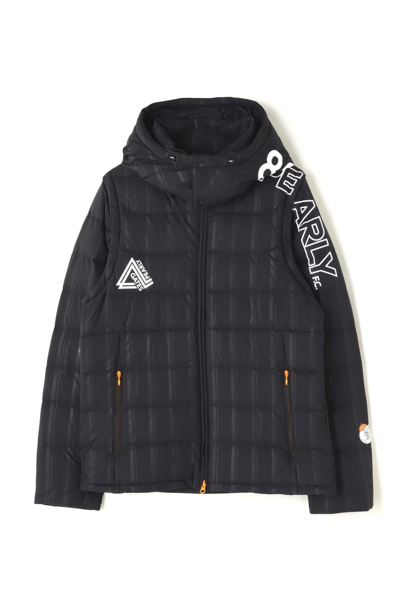 

down blouson Golf Navy 3 [Pearly Gates] Men s water-repellent (Photodenshi® Down) / / 053-4220001 120_Dark [S]