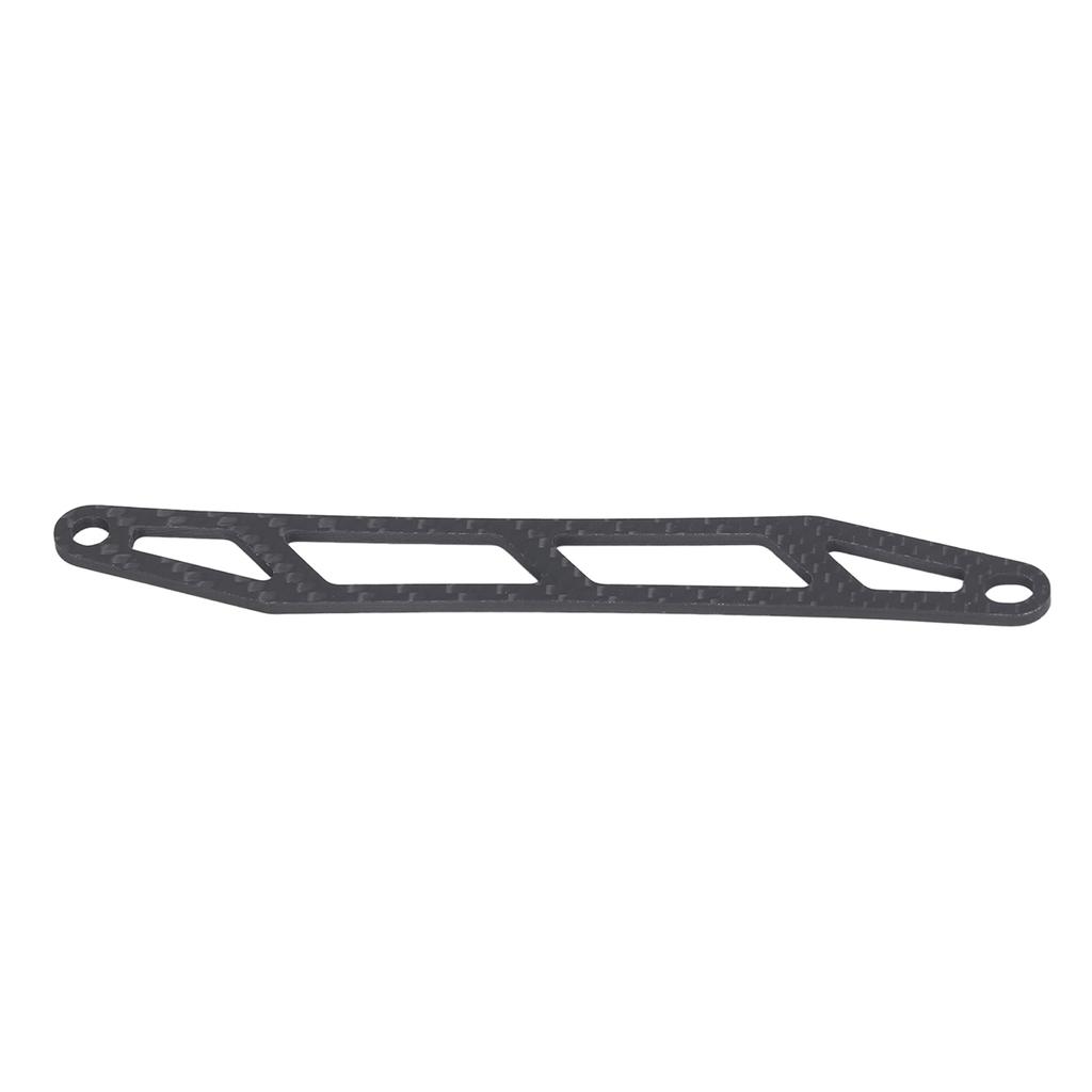 RC Battery Mount Plate Black Battery Bracket Carbon Fiber Easy Installation RC Car Parts for TAMIYA