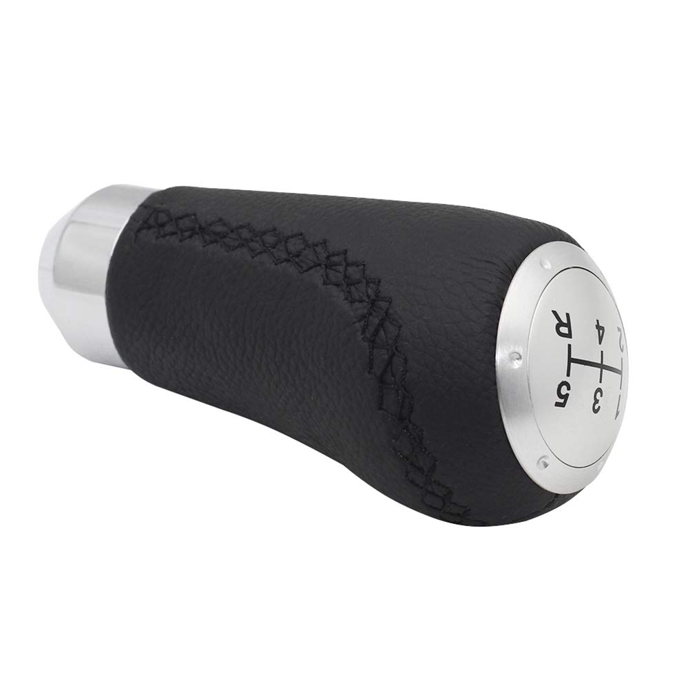 Sakan Universal Car Shift Knob Cover Shift Knob MT AT 5 Speed Black