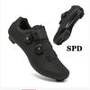 New Road Bike Lock Shoe Set Hard-soled Bicycle Shoes Men's Outdoor Mountain Unlocked Cycling Shoes Women