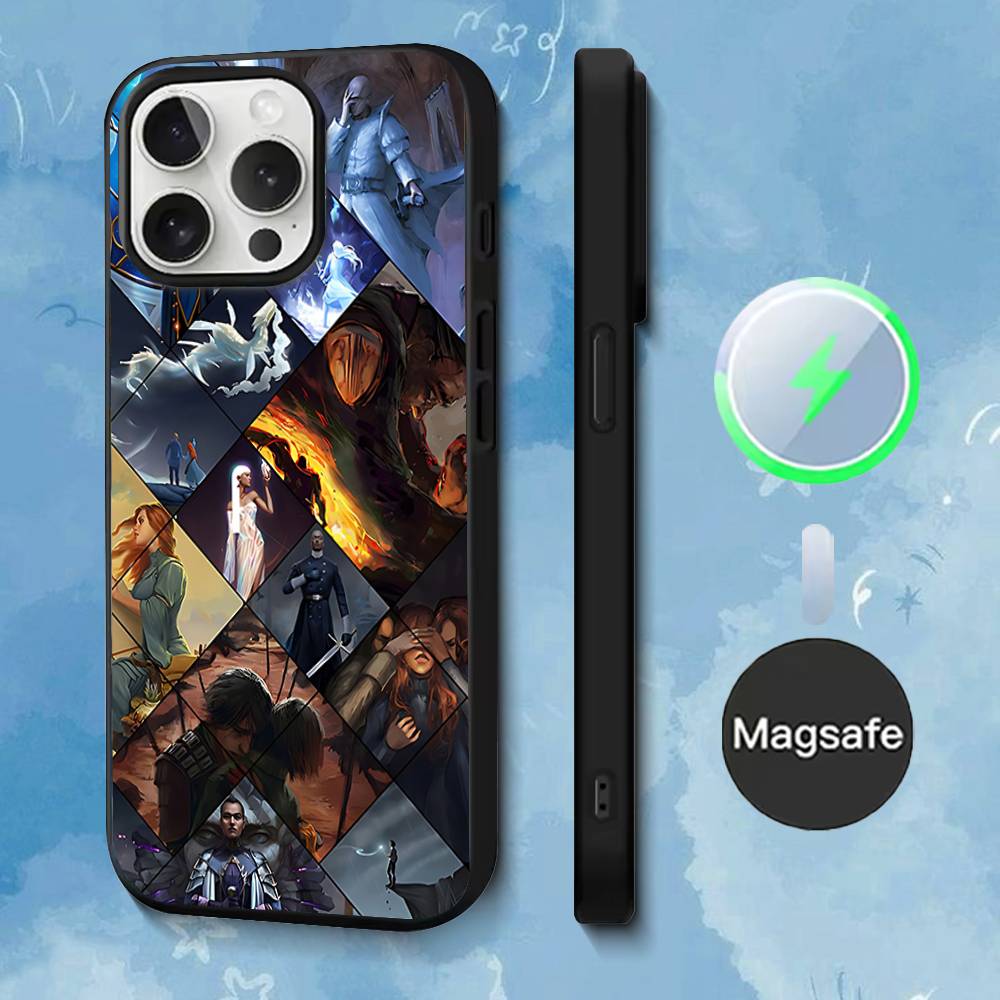 Stormlight Archive Knights Phone Case For iPhone 17,16,15,14,13,12,11,Pro,Max,Plus,Mini,SE4,E Magnetic Magsafe Wireless Charging