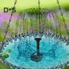 Hanging Birds Bath with Solar Fountain Pump Outdoor Garden Hummingbird Feeder Tray Solar Power Water Fountain Birdbath Bowl for Outside