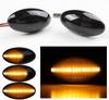 hotimp compatible R50 R52 R53 sequential fiber LED smoke lens side marker turn signal MINI