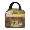 Puffin Rock und neue Freunde Isolierte Lunchtasche für Damen Kinder Tragbare Lebensmittelboxen Thermische Lunchbox Tragetasche