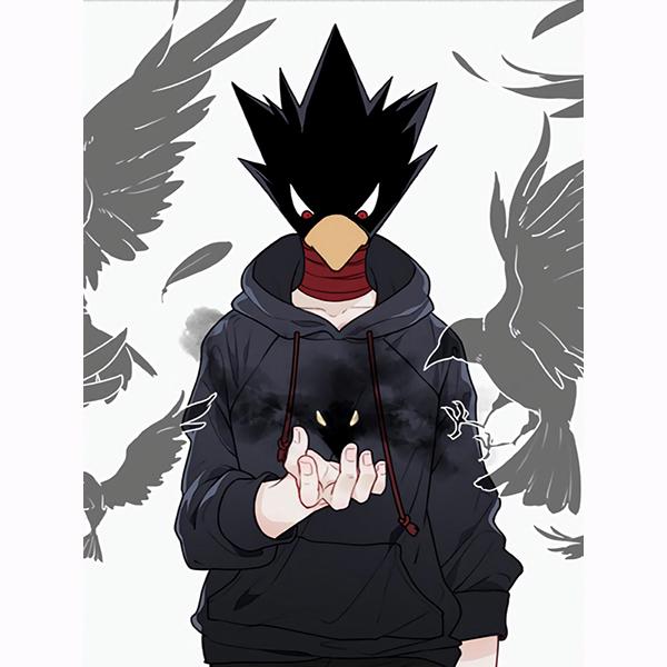 5D DIY Diamond Painting Kit Anime Character Hodgepodge Diamond Embroidery Rhinestones Decorations for Home