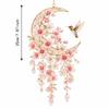 Hanging Decorations Crystal Pendant Colourful Dream Catcher Crystal Wind Chime  For Outside