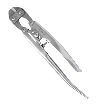 Dogyu Sangyo All-Stainless Steel Cutter with Ratchet, Long Ratchet Type, Curved, 01207