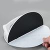 Half Circular Corner Sanding Tool with 10 Sandpapers Recyclable ABS Auto Adhesive Designs Sand Frame for Wall Grinding