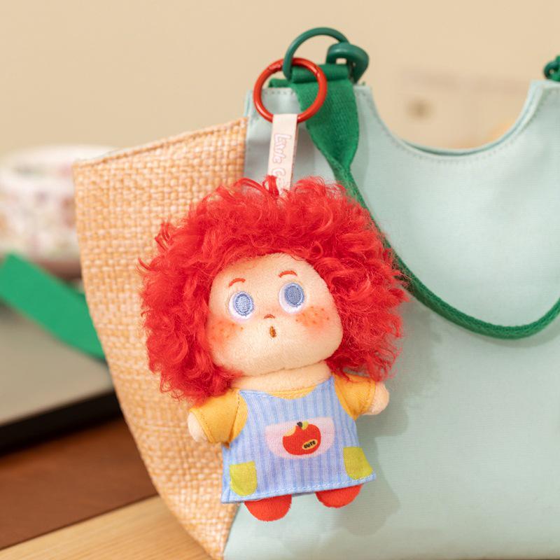 Saitodo Dudu Explosive Hair Plush Keychain Doll Pendant - Birthday Gift