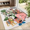 Toy Story Characters Carpet Rug Soft Washable Antislip Home Living Room Sofa Mats Personalized Christmas Rug