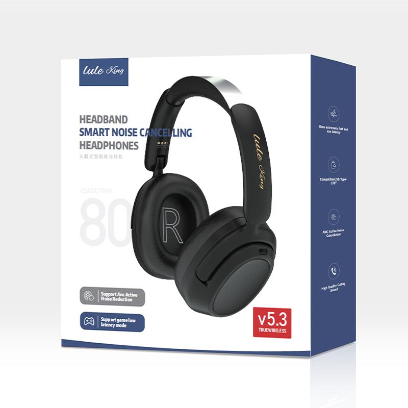 

Для бездротових навушників. Підтримка й активне шумозаглушення, акумулятор 1000 мА, сумісний із PS4/PS5/Swtich/iPad/телефоном/планшетом/ПК.