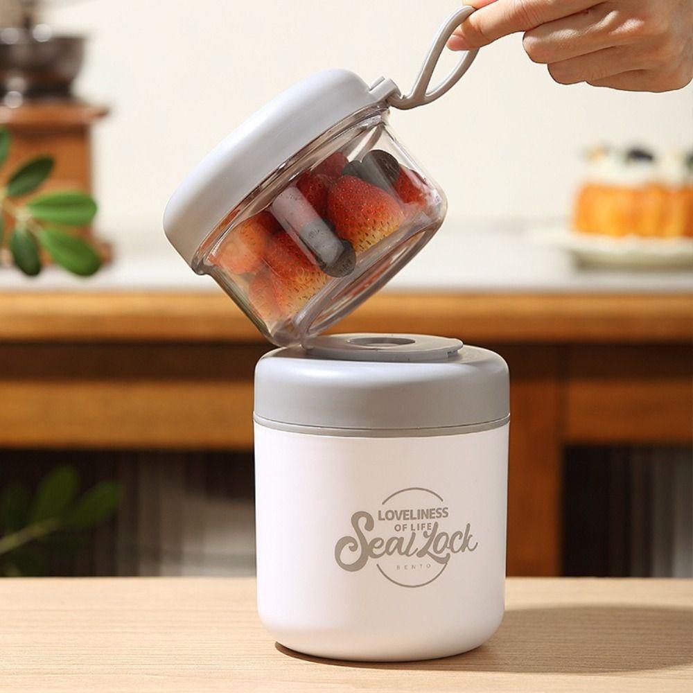 Stainless Steel Breakfast Cup Multifunction Vacuum Flasks New Yogurt Mug  Kitchen Accessories