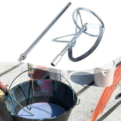 Concrete Mixing Rod for Electric Drill Heavy Duty Putty Rustproof Steel Latex Paint Stirring