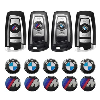 Car Key Shell Sticker Car Key Remote Fob Decal For BMW M E34 E36 E60 E90 X5 X6 M3 M5 M6 E71 F01 F02 F87 E46 E39 Interior Sticker P111