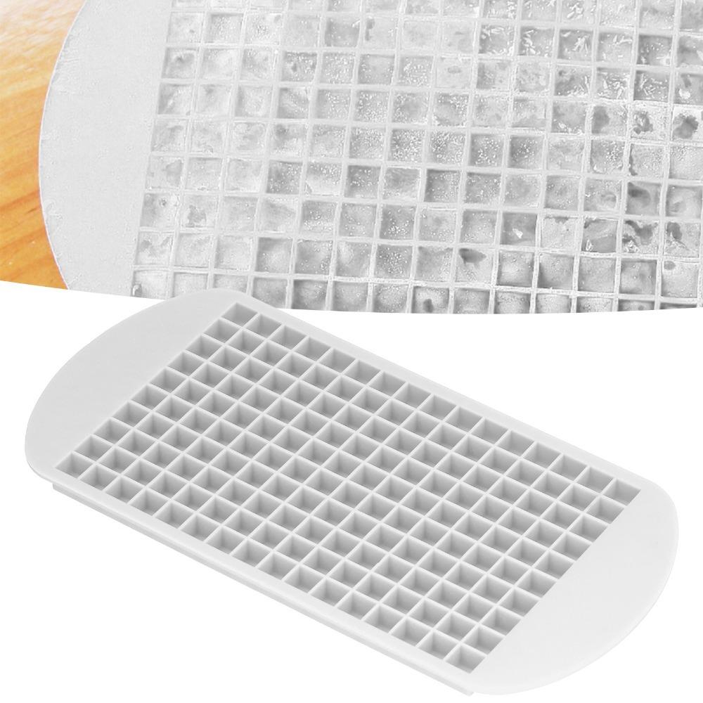 2pcs Silicone Mini Ice Cube Mold Square Shape Stackable Ice Tray Reusable Ice Cube Tray  Home