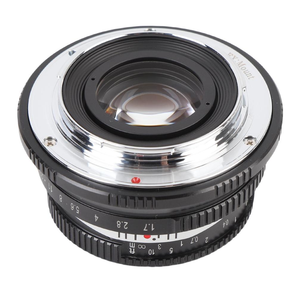Kamera manuelles Fokussierobjektiv 25mm F1.7 FX-Bajonett manuelles Fokussierobjektiv für X E1 X E2 X A5 X A7 X S10 X S1 X M5