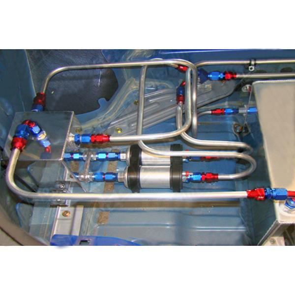 External Fuel Pump 0580 254 044  FUEL PUMP WITH BANJO FITTING KIT HOSE ADAPTOR UNION 8MM OUTLET TAIL PQY-FPB044R
