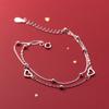 Steel Girl Gift Circle Hand Chain Women Double Layer Bracelet Korean Style Bracelet Fashion Jewelry