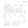 Computer Motherboards Expansion Cable Double 9Pin USB2.0 Header Splitter For Simultaneous Peripherals Device Connection