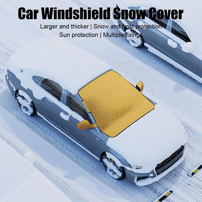 Universal Auto Frontscheibenabdeckung Automobil Sonnenschutzabdeckung Winter Eis Frostschutz Sonnenschutz Protektor Autoabdeckung NEU