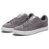 Puma Baskets basses Court Star en daim et cuir synthétique Baskets unisexes Gris Blanc 364621-02
