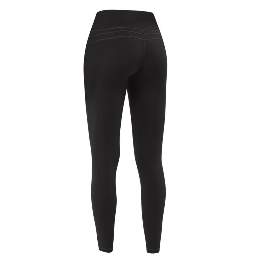 Yoga Nine-Point Pants, T-Less Awkward Line Peach Butt Fitness Pants, Quick-Drying Sports Butt-Beautiful Pants